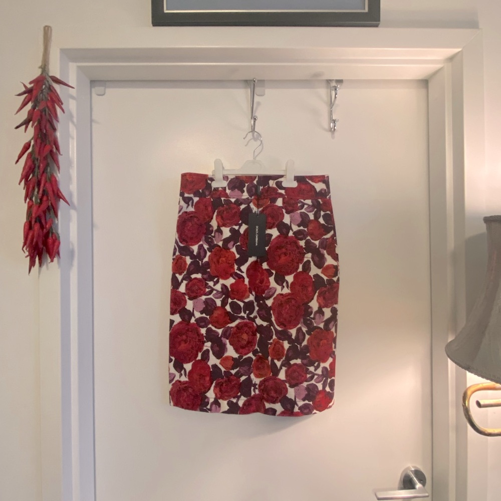 Dolce & Gabbana Flower Skirt